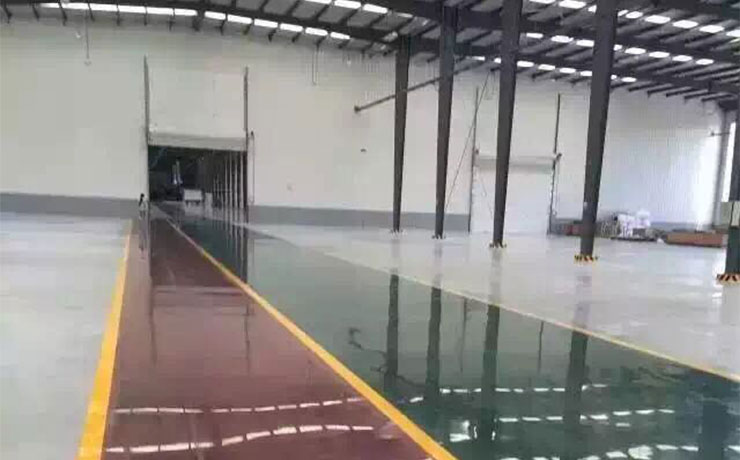 金潤(rùn)彩色鋼化地坪